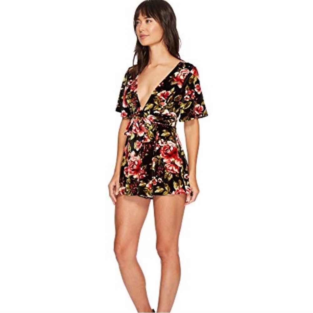Show me your mumu velvet romper